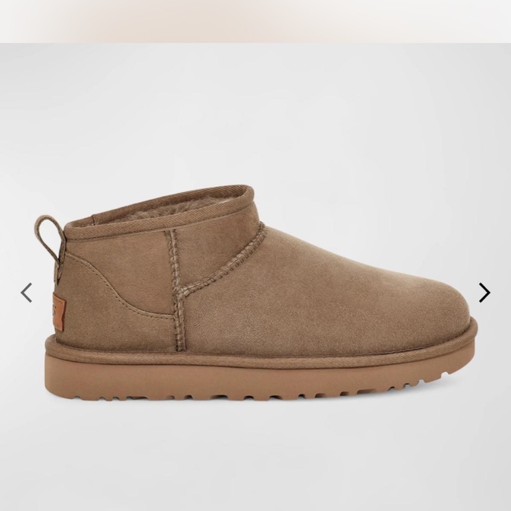 UGG Brown Shearling Lined Boots